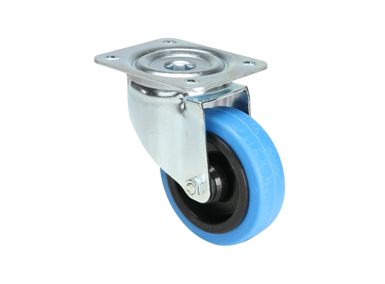 Tente 37033 - Swivel Castor 100 mm with blue Wheel 